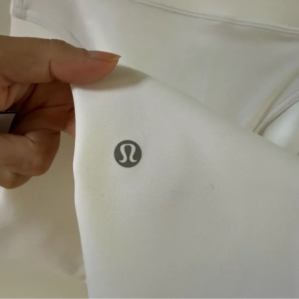 Lululemon Wunder Train Aerobic High-Rise Tight 25 Twill White 6 NWOT